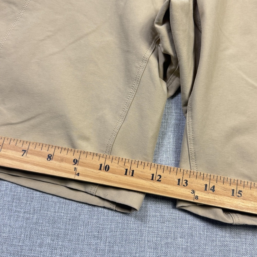 The North Face Shorts Mens 38 Beige Athletic Softshell Hiking Stretch 9 Inseam - Picture 7 of 10